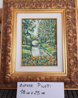 QUADRO OLIO, PILOTTI ADRIANO DI RAVENNA