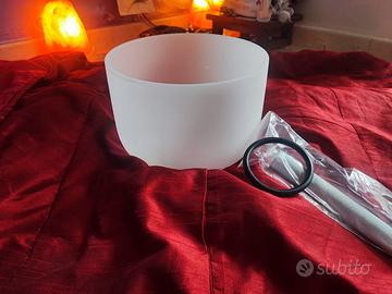 Campana in cristallo di rocca 25 cm