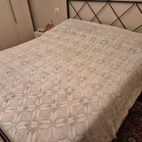 Copriletto in cotone filo di scozia