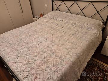 Copriletto in cotone filo di scozia