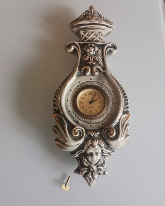 orologio vintage da parete Mercedes porcellana 