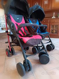 passeggino chicco gemelli
