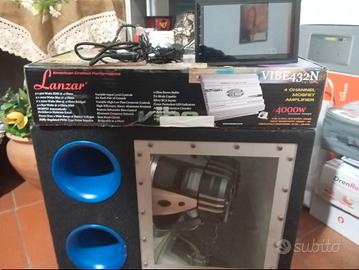 stereo android sub e amplificatore 4000 