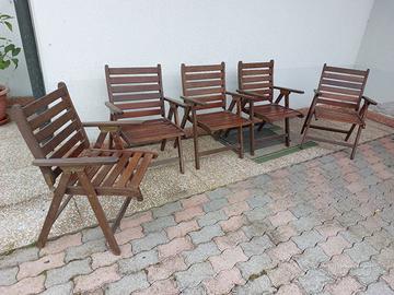 Sedie da esterno