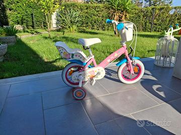 bici  da bambina da 12 pollici