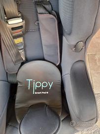 seggiolino con dispositivo antiabbandono tippy