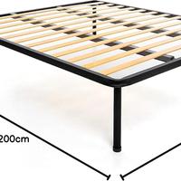 Rete ortopedica matrimoniale a doghe