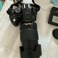 Nikon D 5300 come nuova obiettivo  18 105 mm