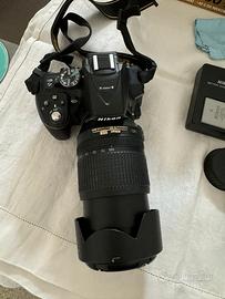 Nikon D 5300 come nuova obiettivo  18 105 mm