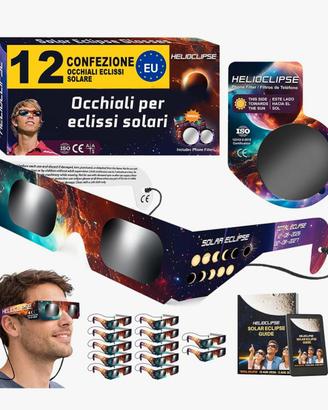 Occhiali da sole per Eclissi si Sole 2026