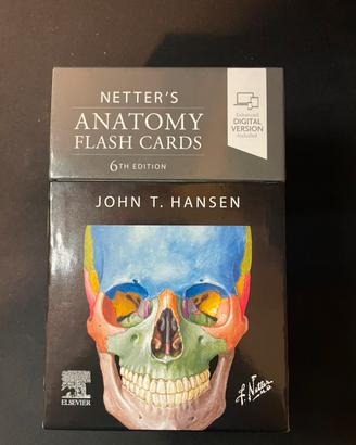 Netter’s  Flashcards di Anatomia 6 Edizione