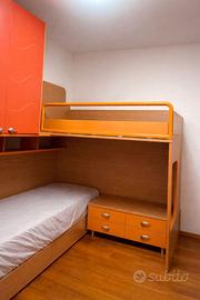 cameretta moretti con soppalco e zona studio