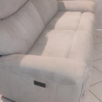 Divano 2 posti 2 relax elettrici 
