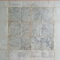 cartina Sestriere Val Susa 1934