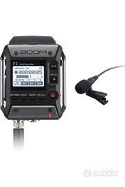 Zoom - F1-LP - field recorder + Microfono lavalier