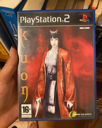Custodia e libretto gioco ps2 Kuon