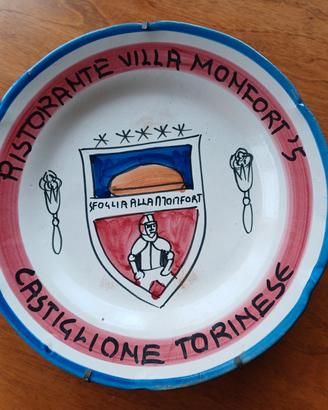 Piatto del buon ricordo Castiglione T.se