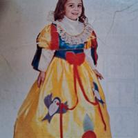 Vestito carnevale BIANCANEVE 3-4 anni_15€