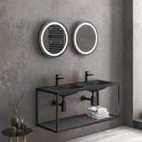 Composizione New Sospeso Nero Opaco 120 Karag