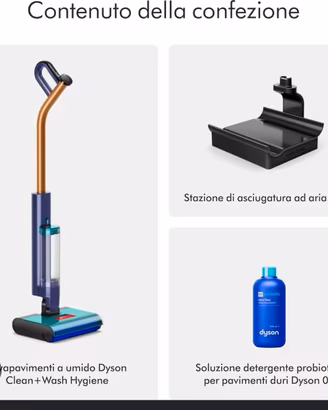 Dyson clean+whash