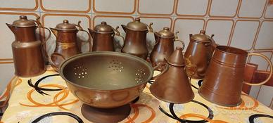 Oggetti in rame