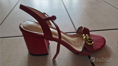 Scarpe 2025 rosse gucci