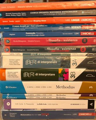 Libri Di testo Quinto Liceo