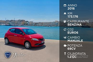 Lancia Ypsilon Benzina 1.2 69 CV 5 porte GPL Ecoch