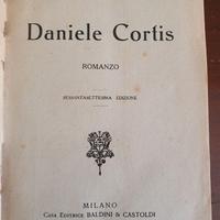 Libro Antico 1923 “Daniele Cortis” di Fogazzaro