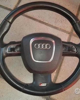 Volante In Pelle Per Audi A4 - A5 S - Line 3 Razze