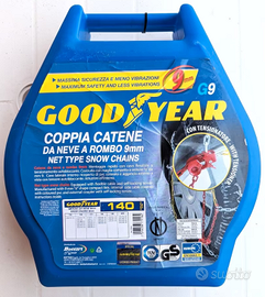 CATENE AUTO DA NEVE GOODYEAR G9 GRUPPO 140