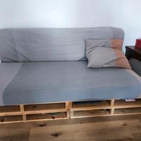 Divano letto particolare 