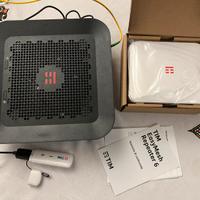 Modem Router Tim Sagemcom 10gb ftth fibra + repeat