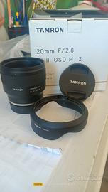 Obiettivo Tamron 20 - 2.8 - per Sony e