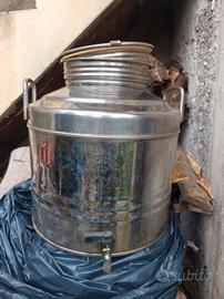 Latta per olio da 30 litri con rubinetto 