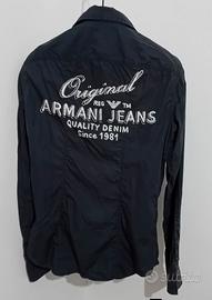 Armani Jeans camicia tg L blu Vintage