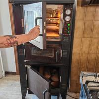 forno a legna ventilato