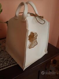 Portapanettone in feltro