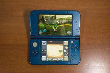 New Nintendo 3DS XL Metallic Blue CF Luma + 256GB