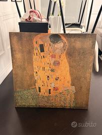 Tela quadro “Bacio” di Klimt
