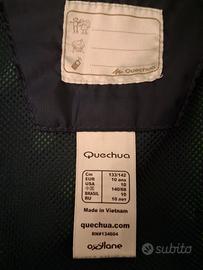 K way Quechua taglia 10 anni