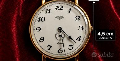 Tavernier vintage oversize placc. oro revisionato