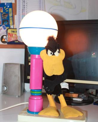 Lampada VINTAGE Warner Bros Cartoon DUFFY DUCK PEL