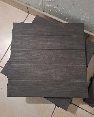 Mattonelle plastica da esterno