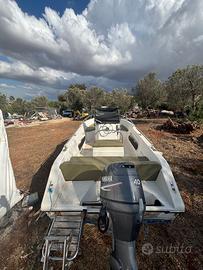 Barca Euromarine con motore Yamaha 40/60