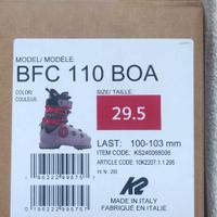 Scarponi sci K2 BFC 110 BOA