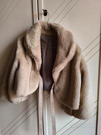 coprispalle pelliccia sintetica 