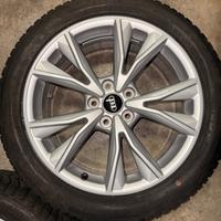 Cerchi in lega 18 originali Audi Q2 con termiche