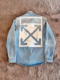 Denim trucker jacket arrows Off-White