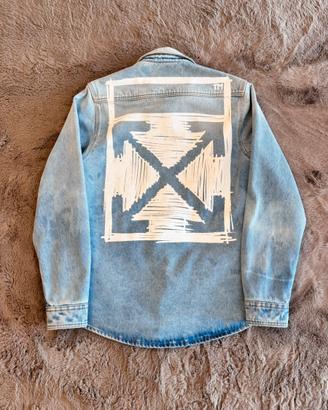 Denim trucker jacket arrows Off-White